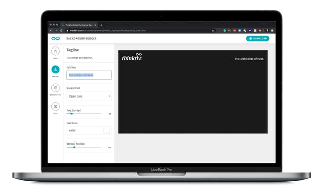 Zoom Background Builder