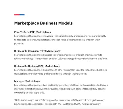 The Guide To No Code Marketplaces