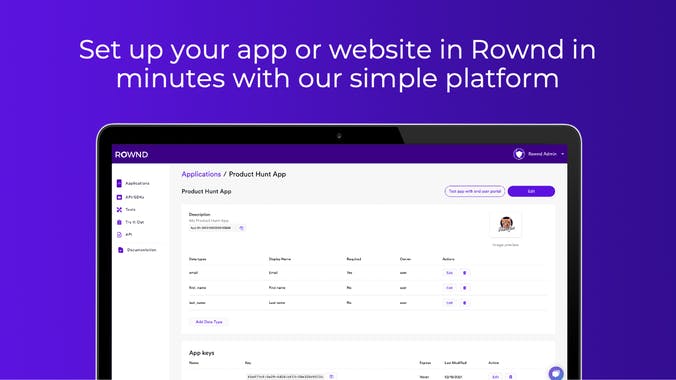 Rownd Data Privacy Platform