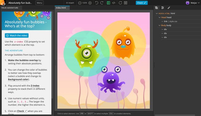 HTML Planet for Kids