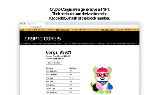 Crypto Corgis
