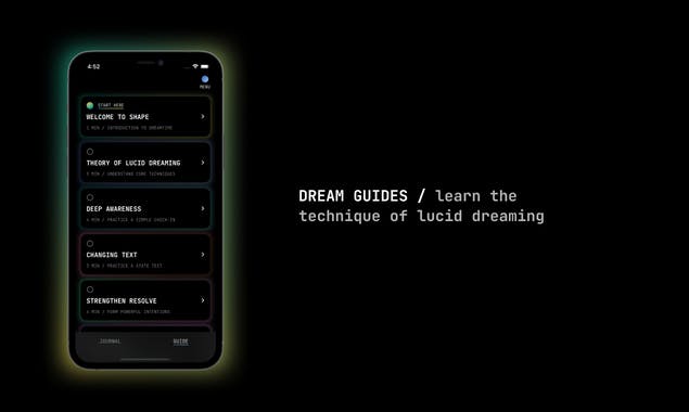 Shape: Lucid Dreaming