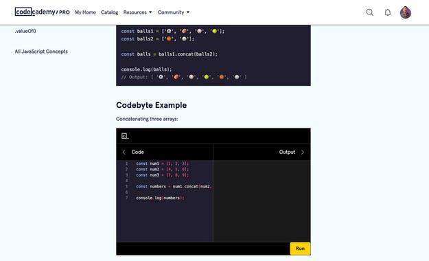 Codecademy Docs