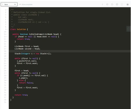 LeetCode Code Format