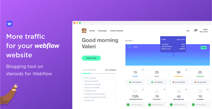 StoryChief for Webflow