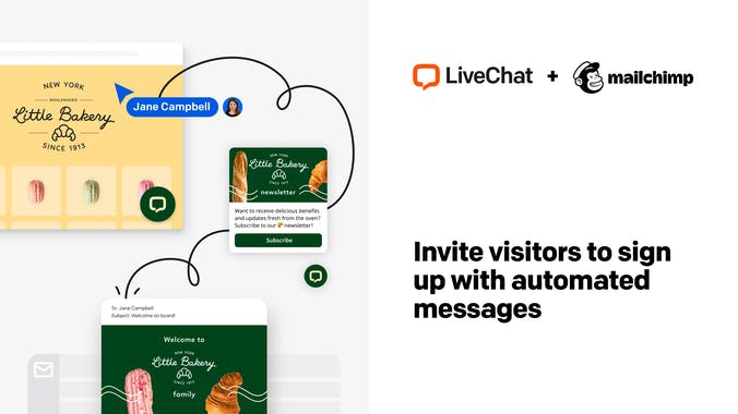 Mailchimp for LiveChat