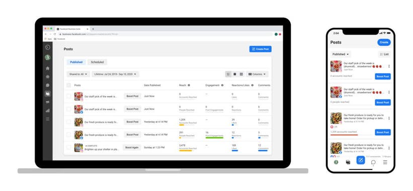 Facebook Business Suite