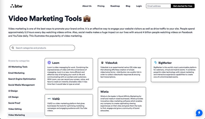 Marketing Tools