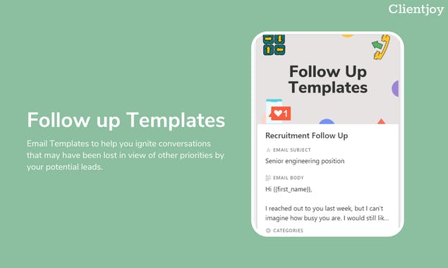 Cold Email Templates by Clientjoy