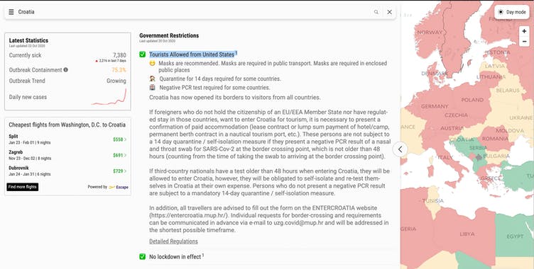 Covid Controls 2.0 + API