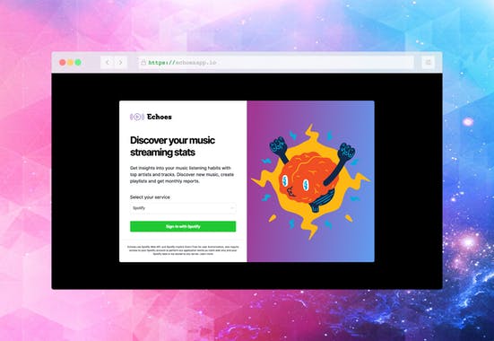 Echoes for Music Discovery