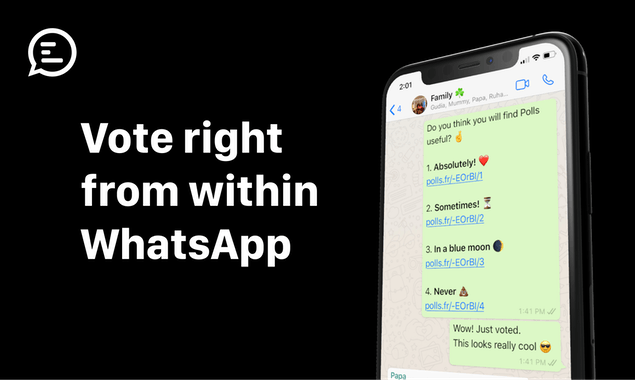 Polls for WhatsApp