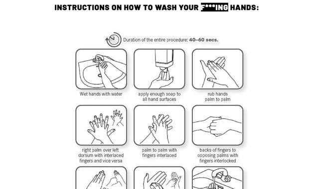 WASH YOUR F**KING HANDS