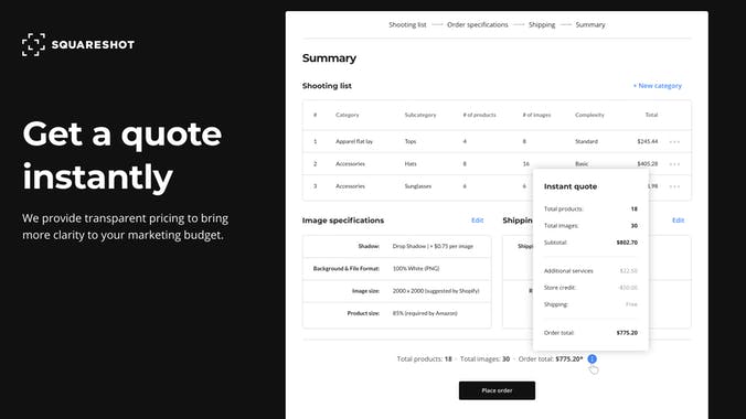 Squareshot for Shopify