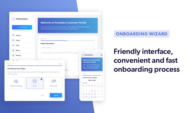 Processica Customer Portal