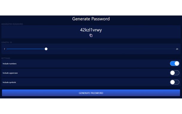 Password Generator