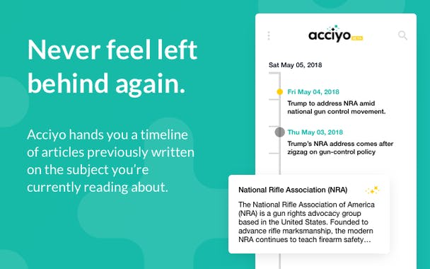 Acciyo News Timeline