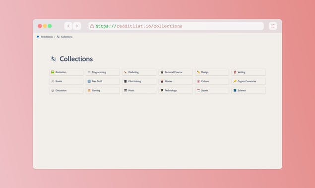 Reddit List