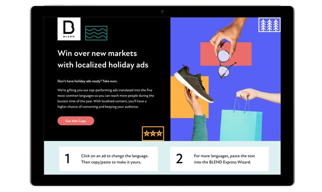 BLEND Multilingual Ad Copy