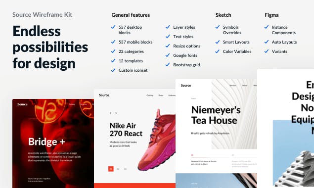 Source Wireframe Kit 2.0