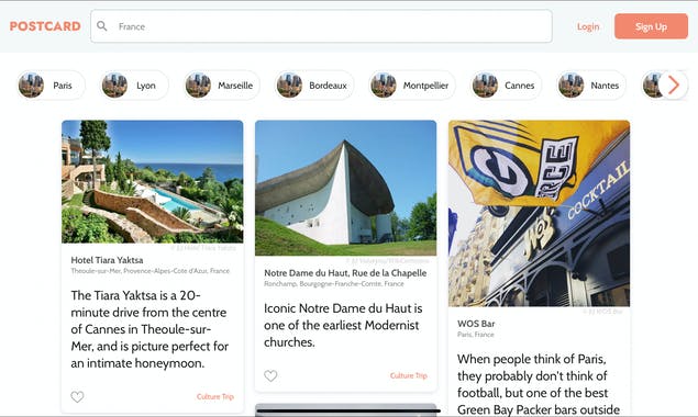 Postcard - Local Travel Guides