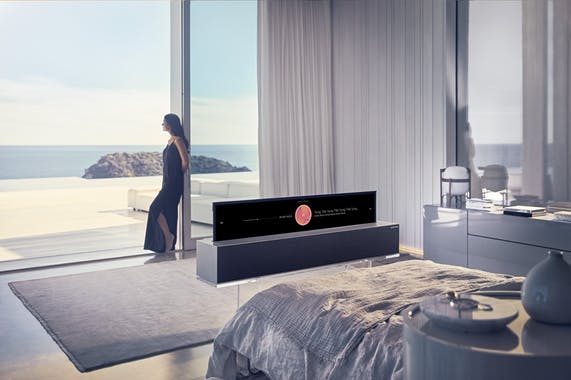 LG Rollable OLED TV