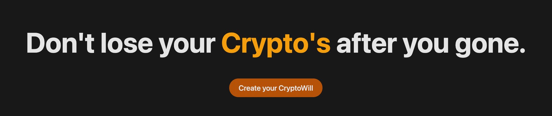 CryptoWill
