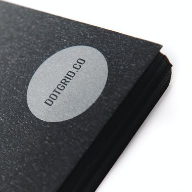 Dot Grid Notebook Black Edition
