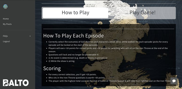 GoT Dead or Alive Challenge