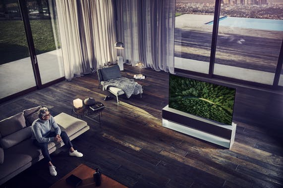 LG Rollable OLED TV
