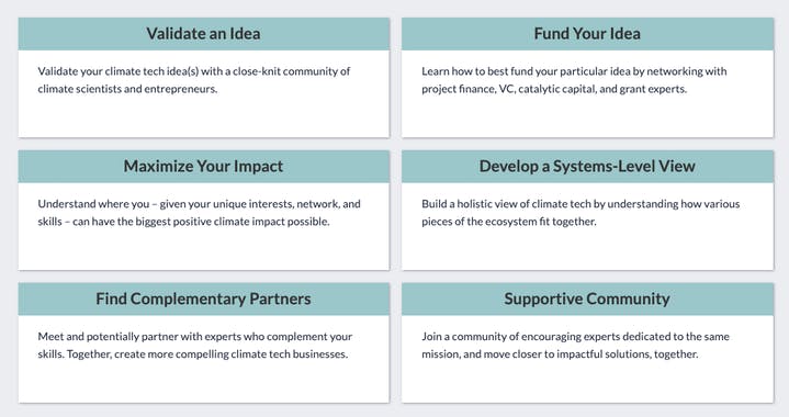 On Deck Climate Tech Fellowship