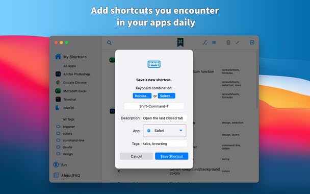 Shortcut Keeper