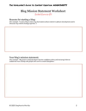 Developer's Guide to Content Creation