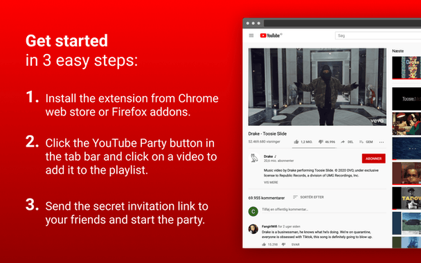 YouTube Party Playlist