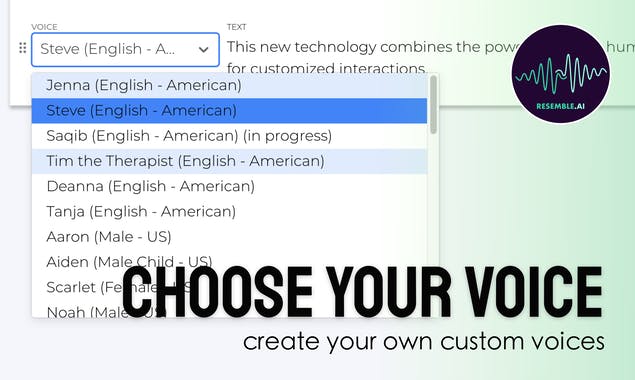 GPT-3 Custom AI Voices