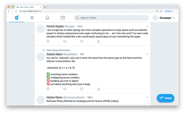 Refined Twitter Lite
