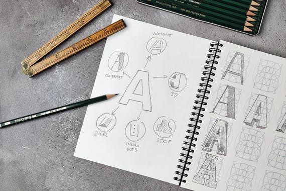 Letter Builder Notebook