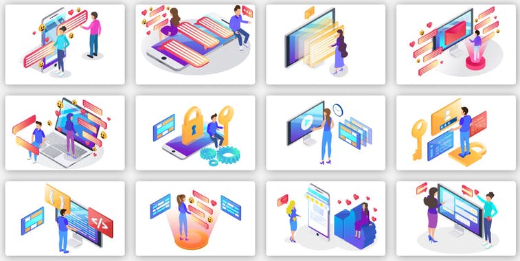 170 Free Illustrations