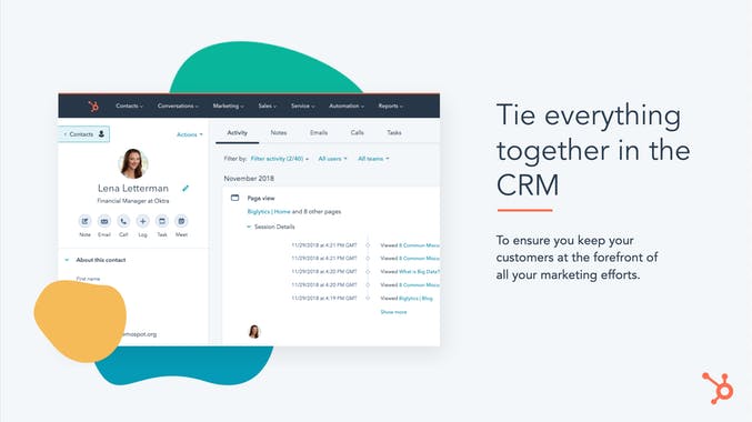 HubSpot Free Landing Page Builder
