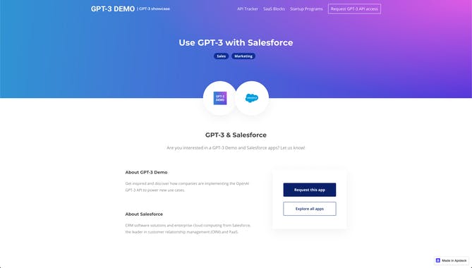 GPT-3 Demo