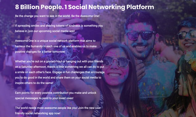 Awesome Social Network