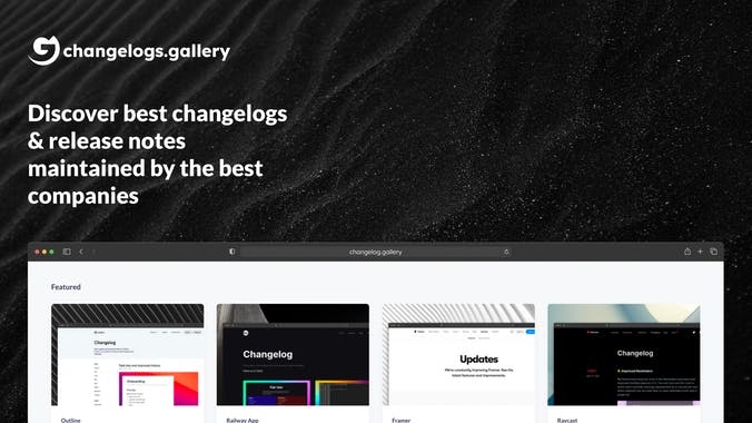 Changelogs.gallery