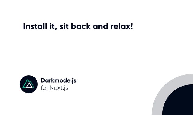 Darkmode Widget for Nuxt.js