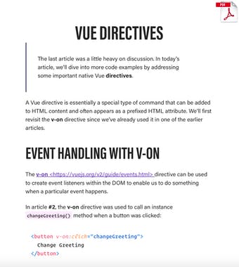 30 Days of Vue