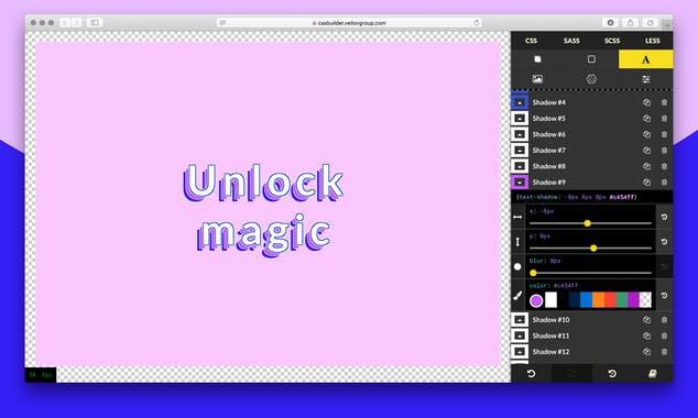 CSS Grab n' Go Editor