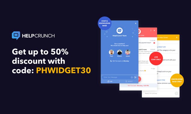 HelpCrunch Widget 3.0