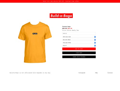 Build-a-Bogo