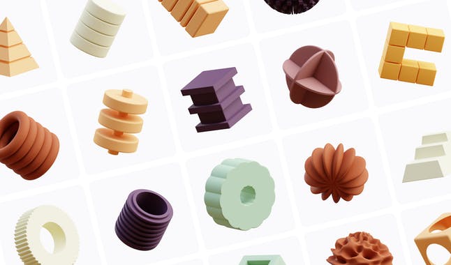 Abstract 3D Illustration Pack