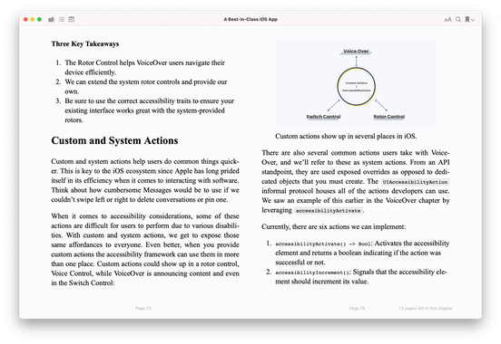 A Best-in-Class iOS App