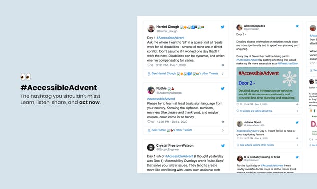 Accessible Advent Tracker